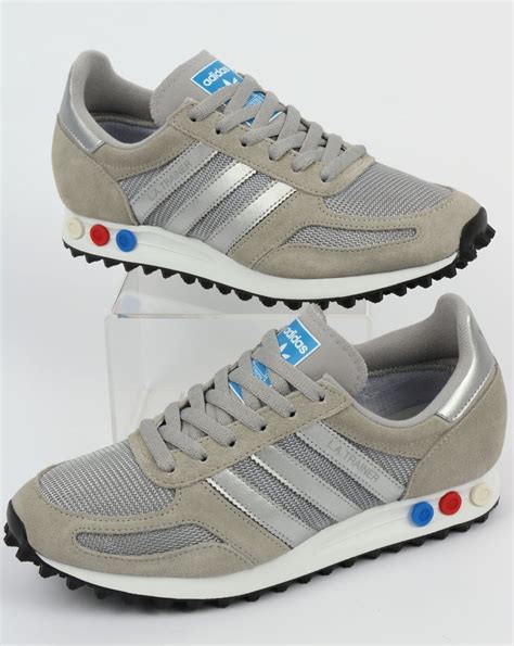 adidas la trainer grau weiß|adidas LA Trainer Shoes .